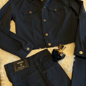 Versace Dark Blue Apparel